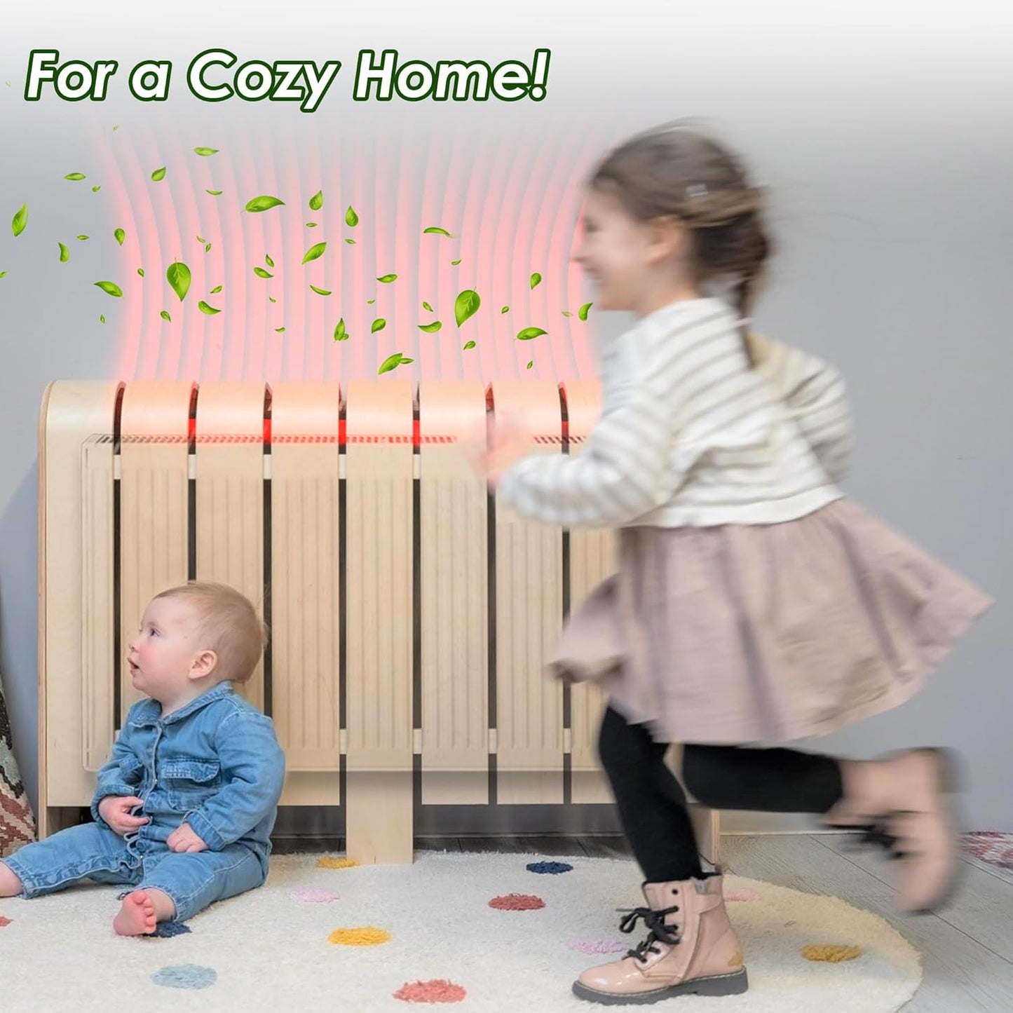 Radiator Cleaner Brush Thin Long 81cm Boar Bristles, Radiator Duster Brush Long Thin Bendable Flexible with Easy Grip Handle, Radiator Brushes for Cleaning Dust Inside Vanes and Backside