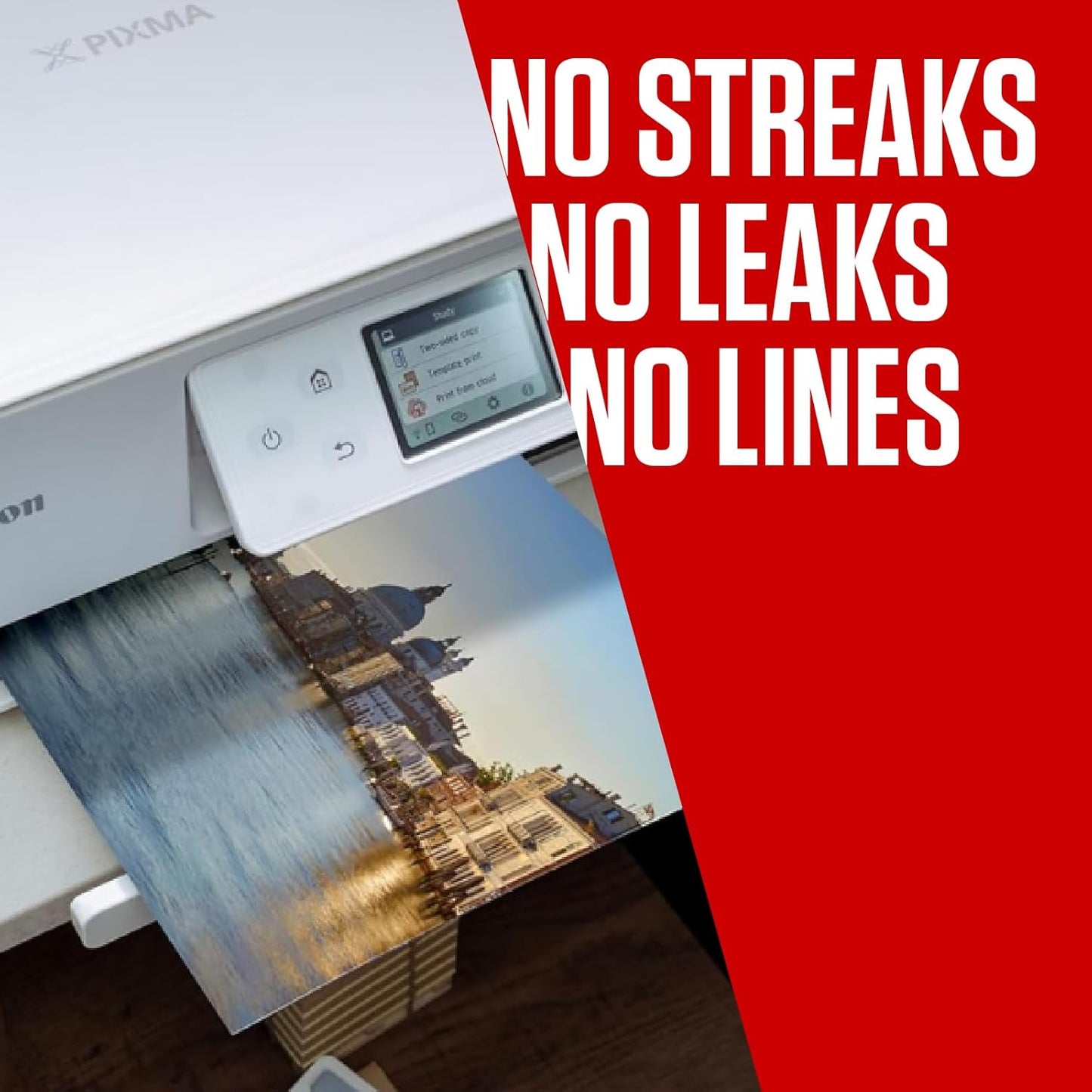 Canon Ink & Paper Multipack - PG-540/CL-541 Genuine Printer Ink Cartridges 2 Pack (1 x Black, 1 x Colour) & 4x6 Photo Paper (50 x Sheets)