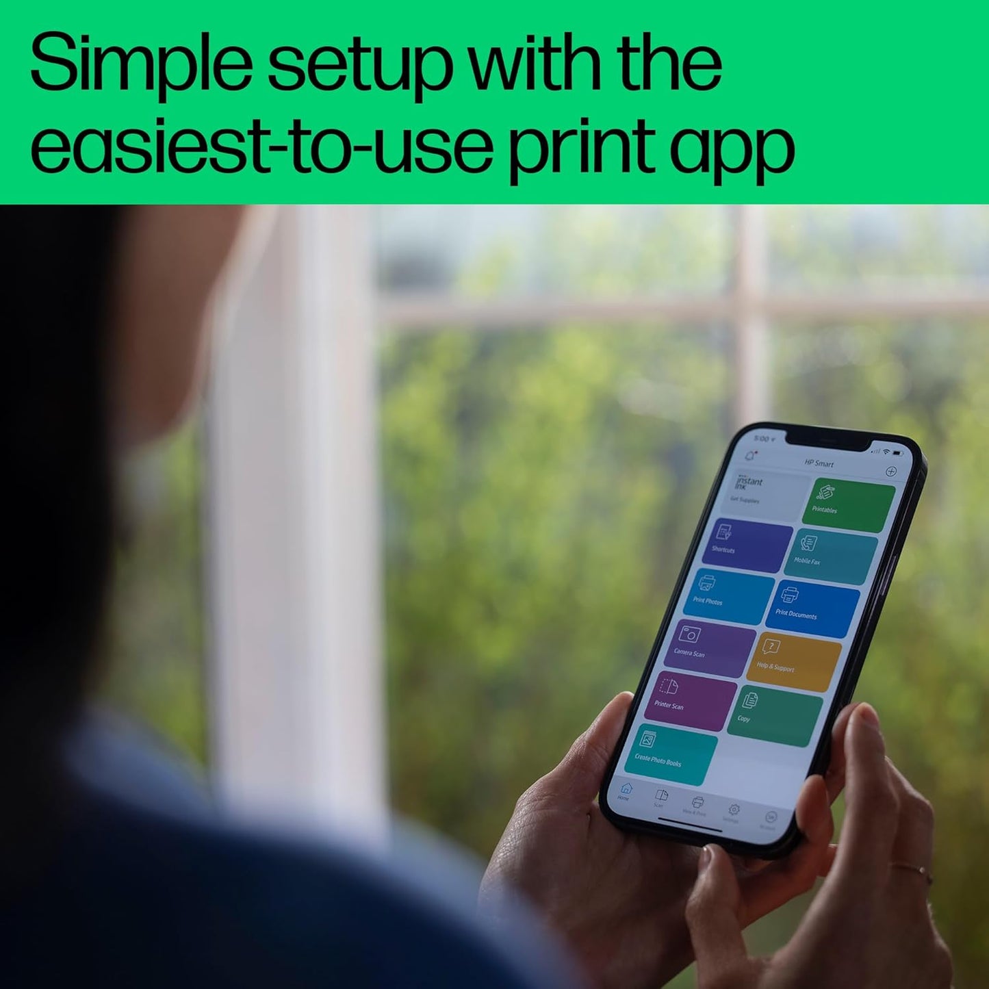 HP DeskJet 2810e All in One Printer | Perfect for Home | Colour | Wireless | Print, Scan & Copy | 3 Months of Instant Ink included Easy Setup & Reliable Wi-Fi | White