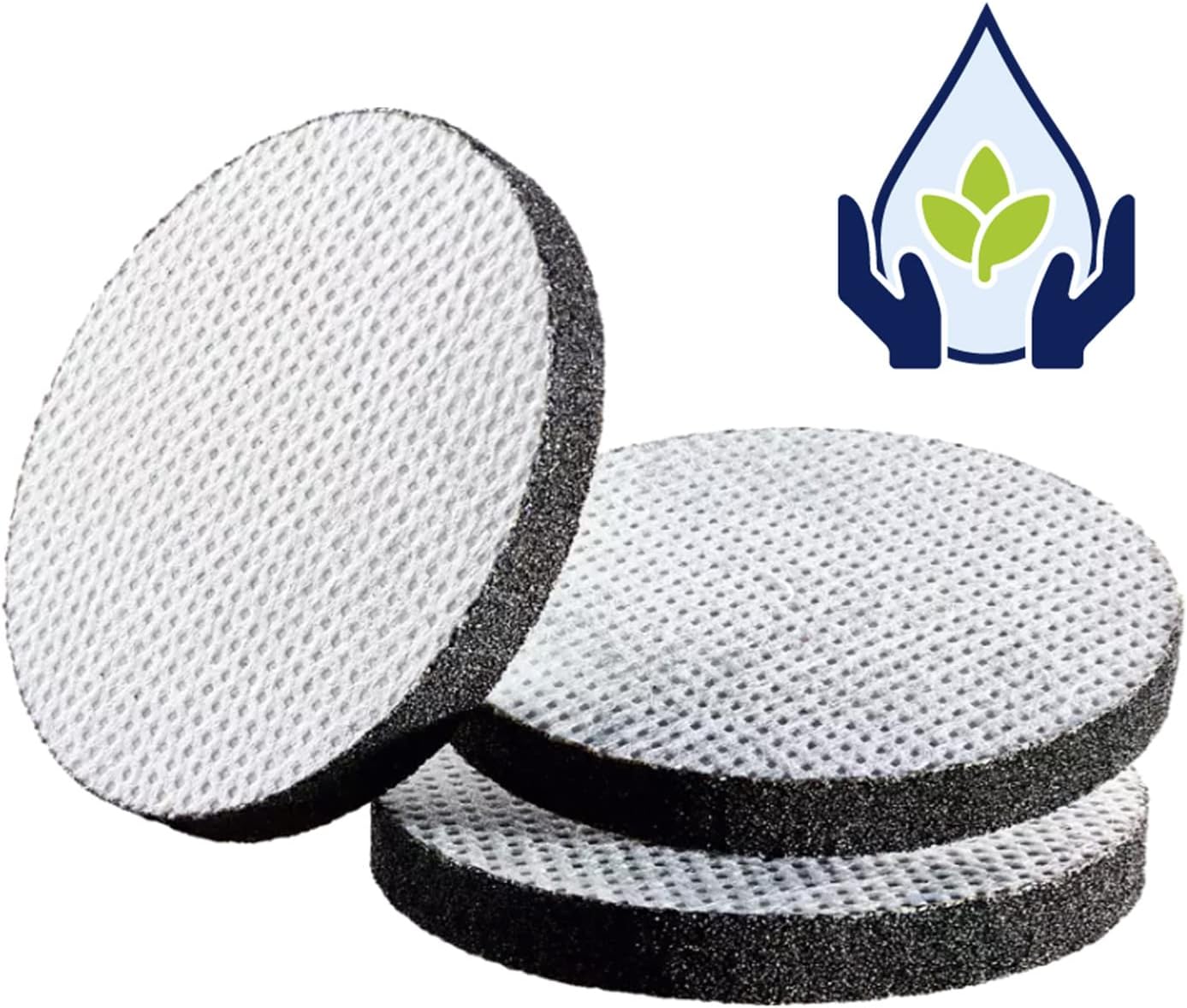 BRITA MicroDisc Replacement Filter Discs for FillandGo and Filter Bottles, Reduce Chlorine, microparticles and Other impurities - 3 Pack