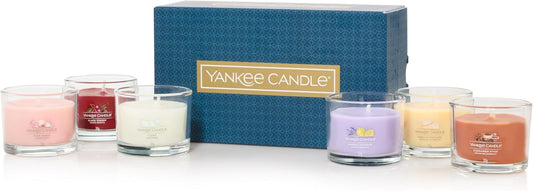 Yankee Candle Scented Candles Gift Set | 6 Scented Mini Filled Votive Candles | Soy Blend Wax Mix | Perfect Gifts for Women