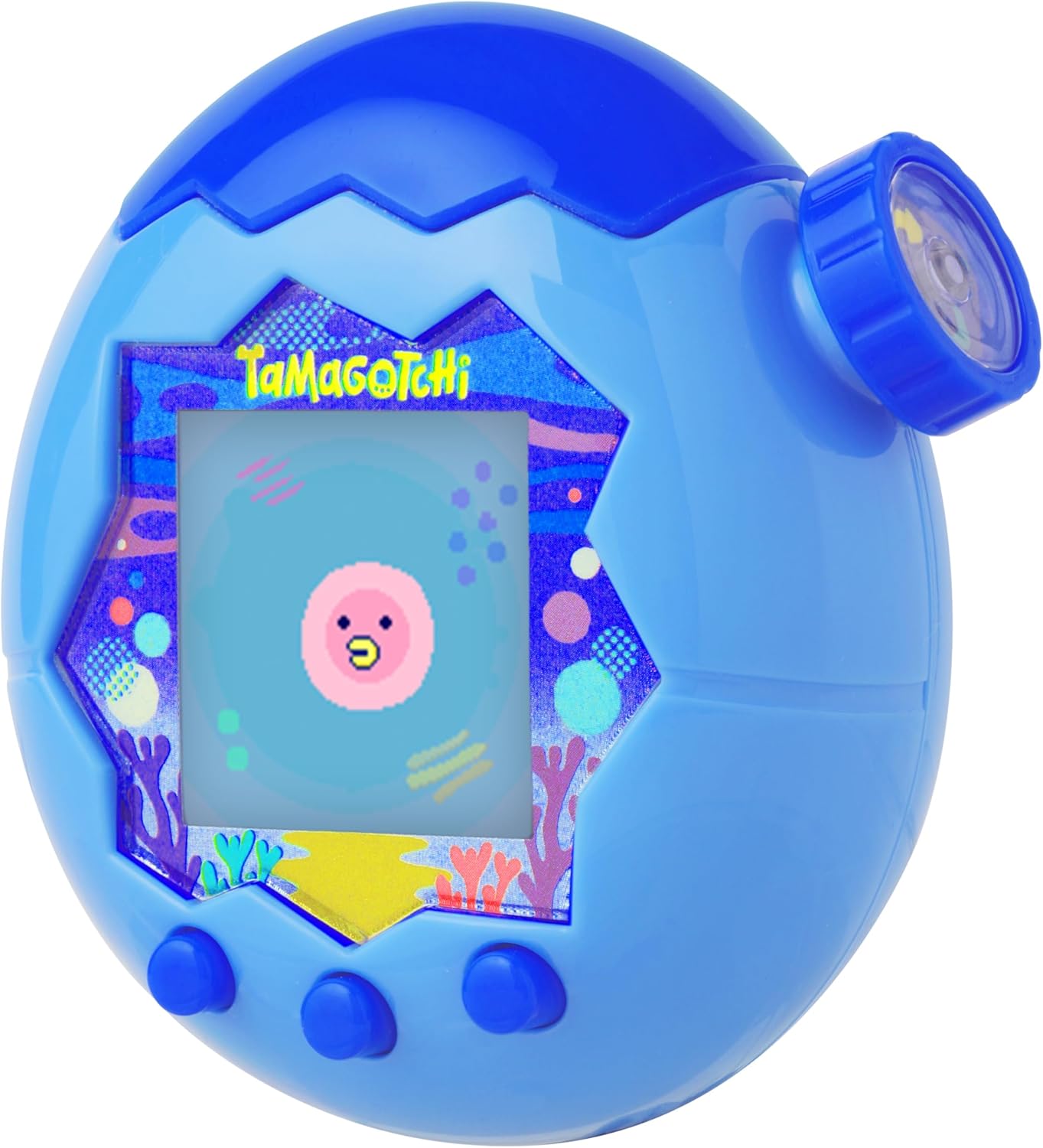 Bandai Tamagotchi Paradise Digital Pet Blue Water Shell | Evolved Electronic Pet Toy With Zooming Worlds | Tamagotchi Paradise Virtual Pets For Kids And Adults Make Fun Gifts For Girls And Boys