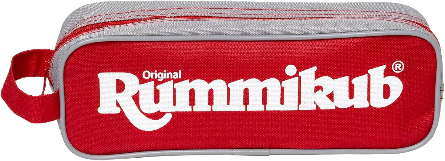 Ideal, Rummikub Mini Pouch Travel Game: Brings People Together, Family Strategy Games, for 2-4 Players, Ages 7+