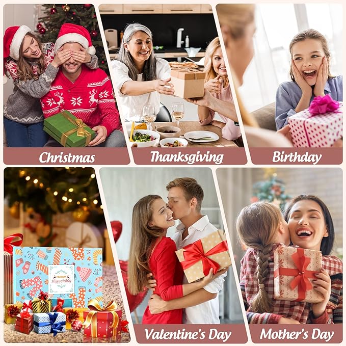 Christmas Gifts for Women – Thermal Winter Warm Socks (Size 4–7), Cosy Soft Ladies Socks for Mum, Wife, Sister, Grandma, Teen Girls – Perfect Xmas Stocking Fillers & Gift Ideas