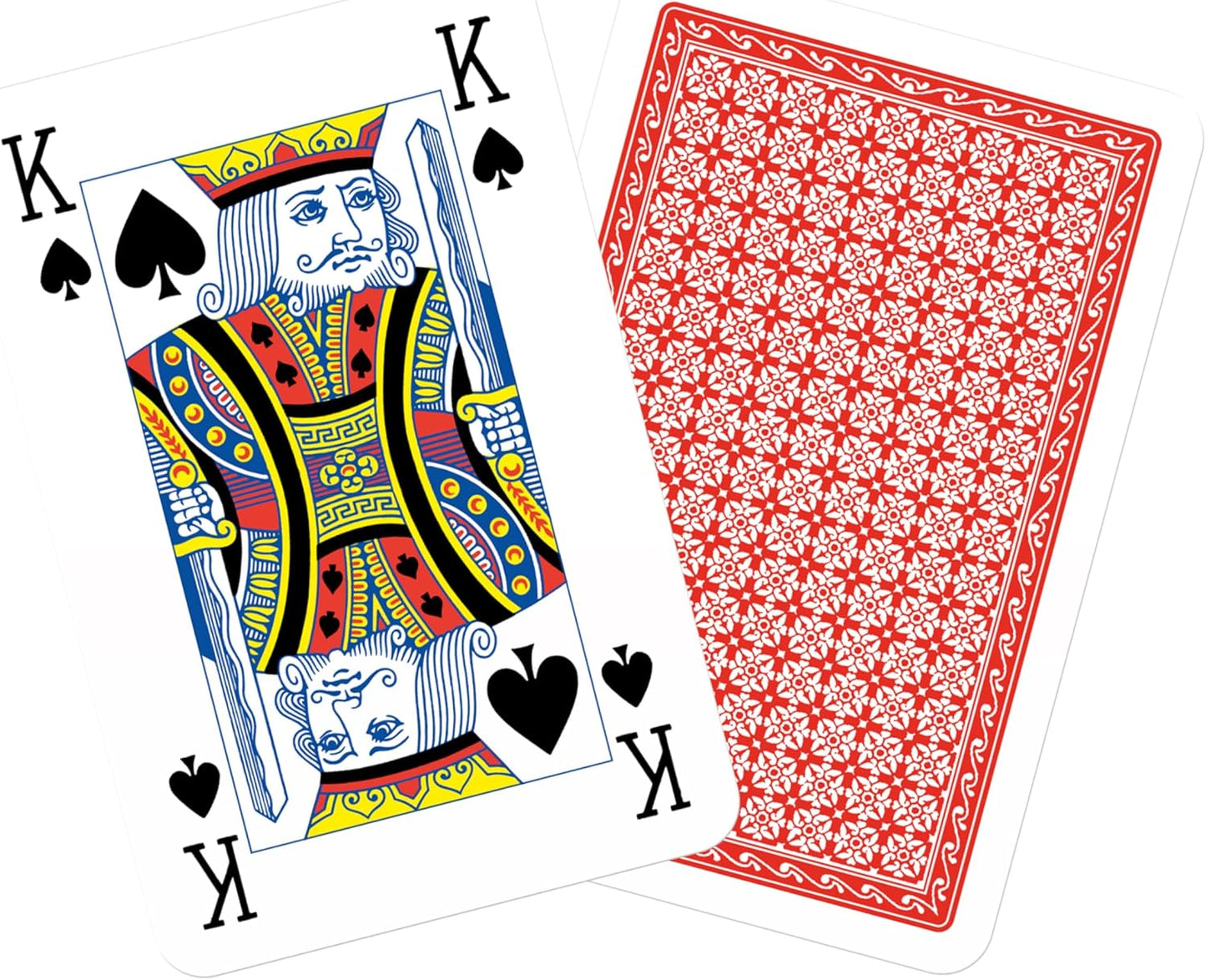 Waddingtons Number 1 Playing Card Game, play fish, slap jack, crazy eights and rummy, Great Travel Companion, Gifts and Toys for Boys, Girls and Adults - Color may vary, Single unit