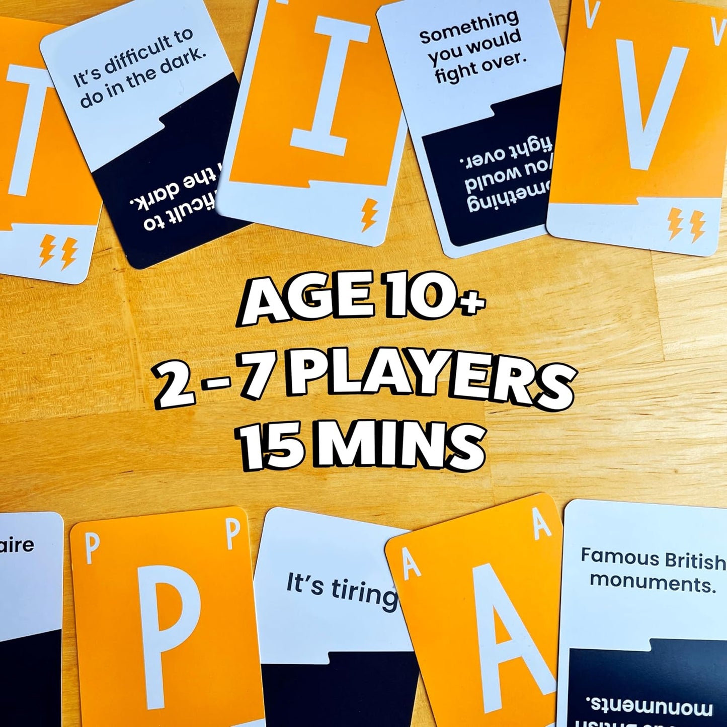 QUICKSTOP | Card Game for Family and Friends | Fast and Hilarious | 2-7 players | Party Game for Adults and Kids 10+ | 30 minutes Playing Time