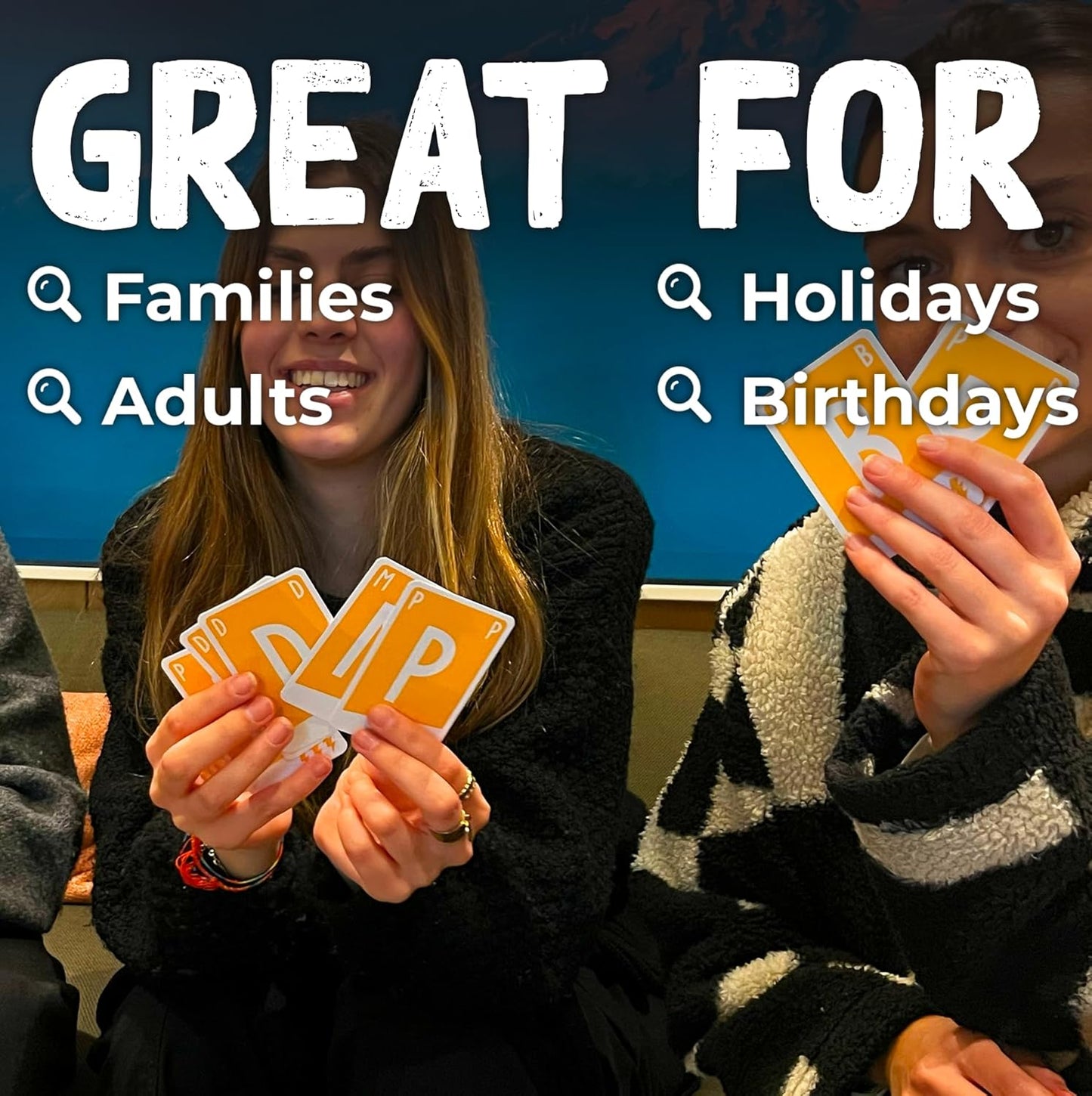 QUICKSTOP | Card Game for Family and Friends | Fast and Hilarious | 2-7 players | Party Game for Adults and Kids 10+ | 30 minutes Playing Time