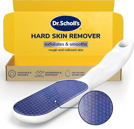 Scholl Nano-Glass Foot File and Callus Remover - Comfortable, Gentle Hard Skin and Callus Removal
