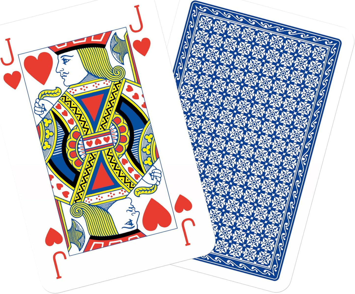 Waddingtons Number 1 Playing Card Game, play fish, slap jack, crazy eights and rummy, Great Travel Companion, Gifts and Toys for Boys, Girls and Adults - Color may vary, Single unit